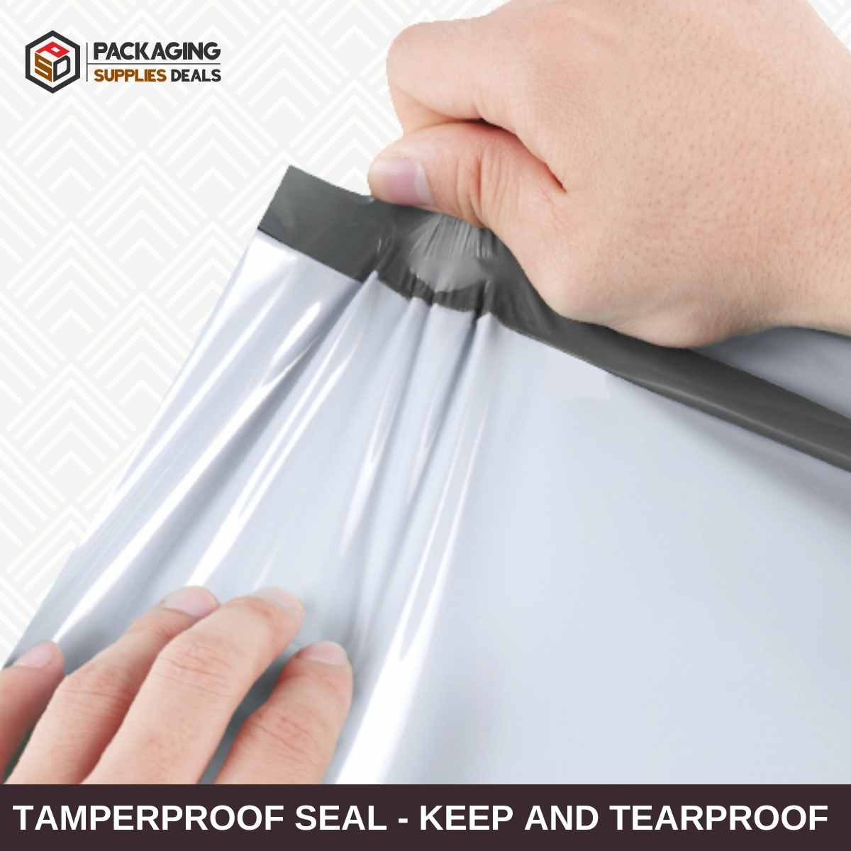 Image: 10x13 inch Poly Mailers, 5000 Per Case - Ideal for shipping and packaging.