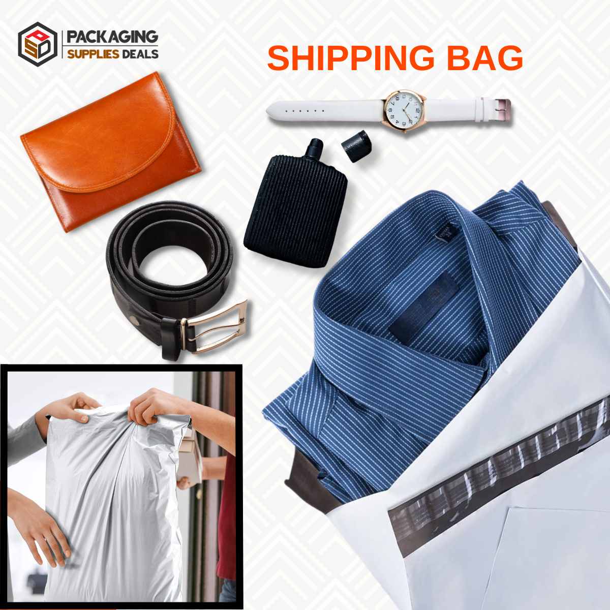 Image of 12" x 16.5" Poly Mailers - 100 Per Case