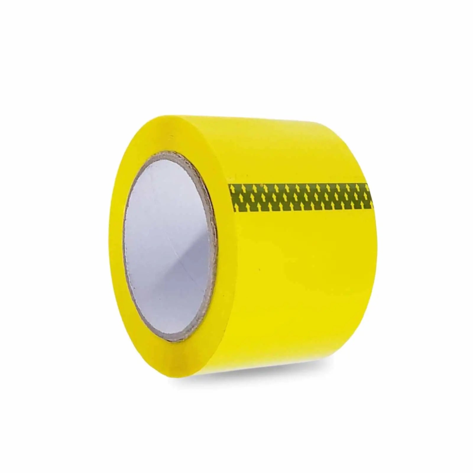 Image showing a case of 48 rolls of 3-inch by 110-yard 2 MIL yellow carton sealing packing tape.