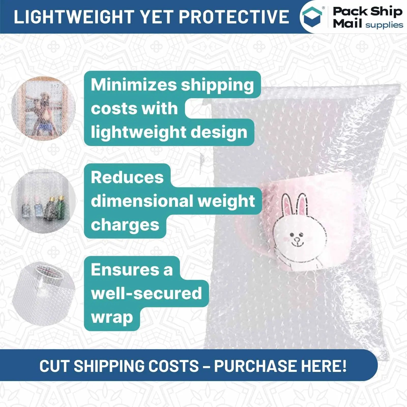 Image: 8 x 11.5 Self Seal Bubble Bag - 25 Per Case