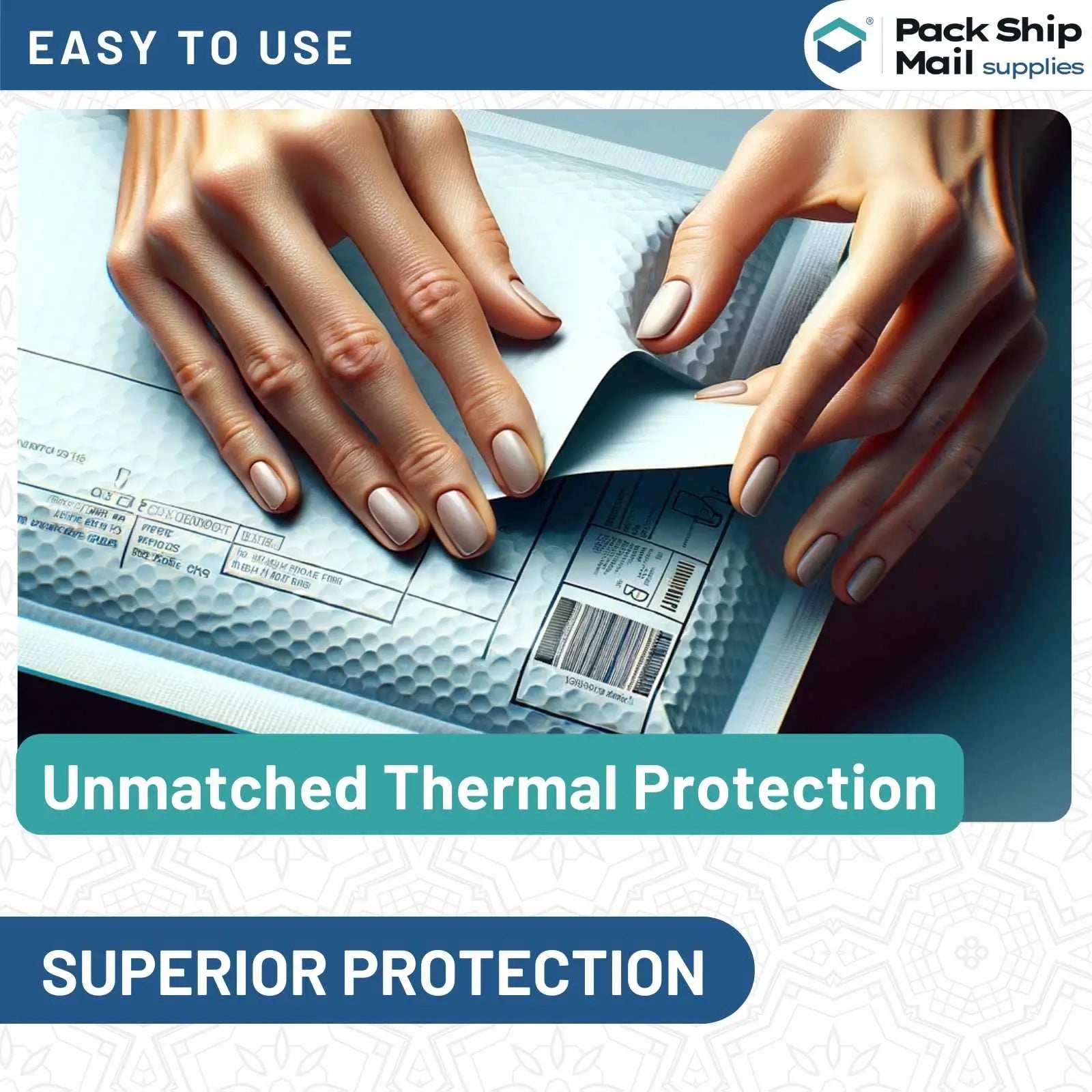 Image of 8 x 11 Thermal Shield Bubble Mailer - 300 Per Case