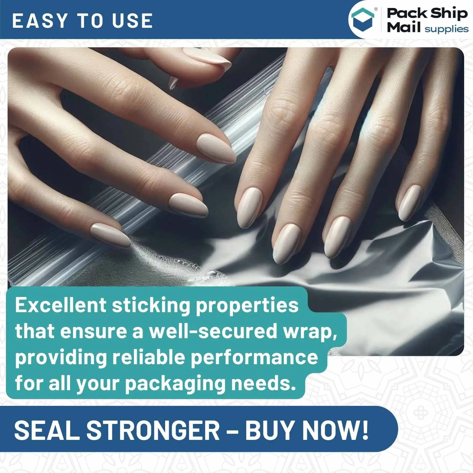 250 self-seal bubble bags, measuring 10 x 15.5 inches, neatly packed in a case.