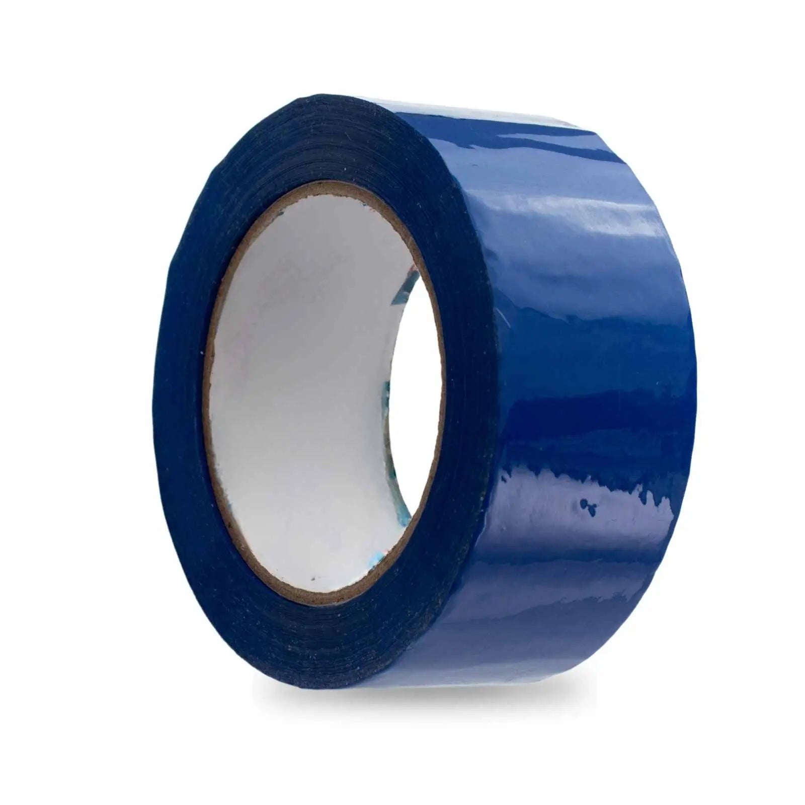 Image showing a case of 24 rolls of 3-inch by 110-yard 2 MIL blue carton sealing packing tape.